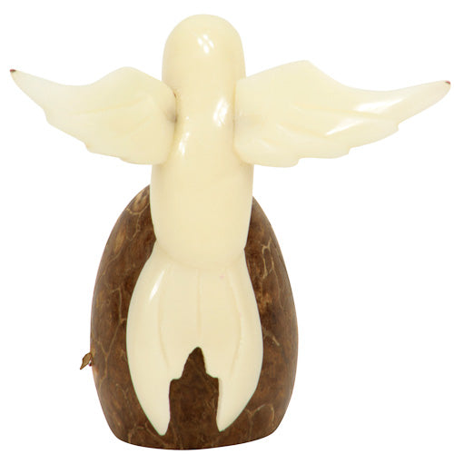 Flying Hummingbird Tagua Figurine - Welljourn