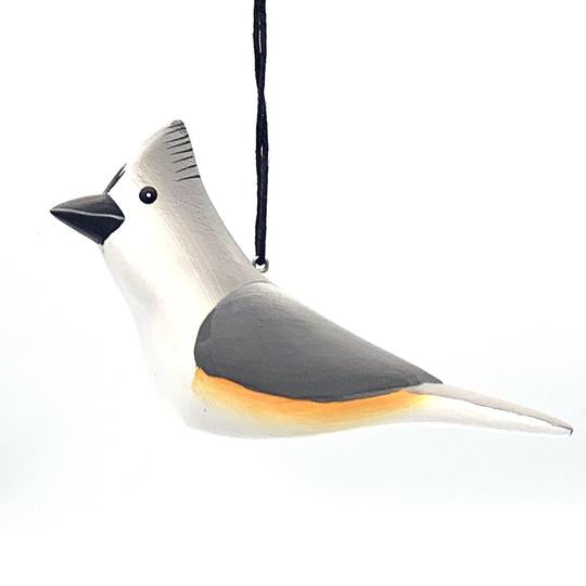 Tufted Titmouse Bird | Balsa Wood Ornament | Fair Trade - Welljourn