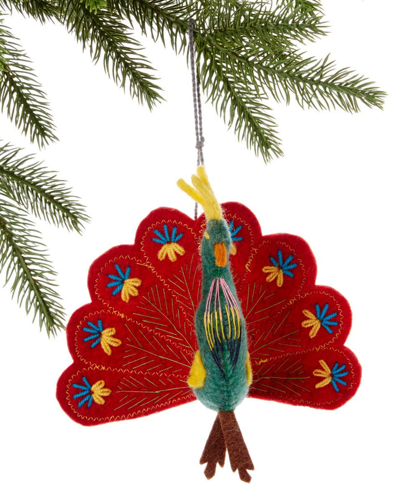 Peacock Ornament - Welljourn