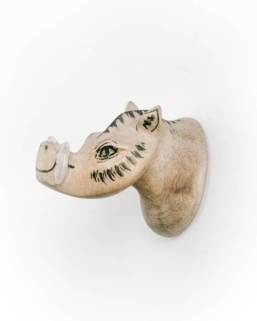 Hand-carved Warthog Magnet - Welljourn