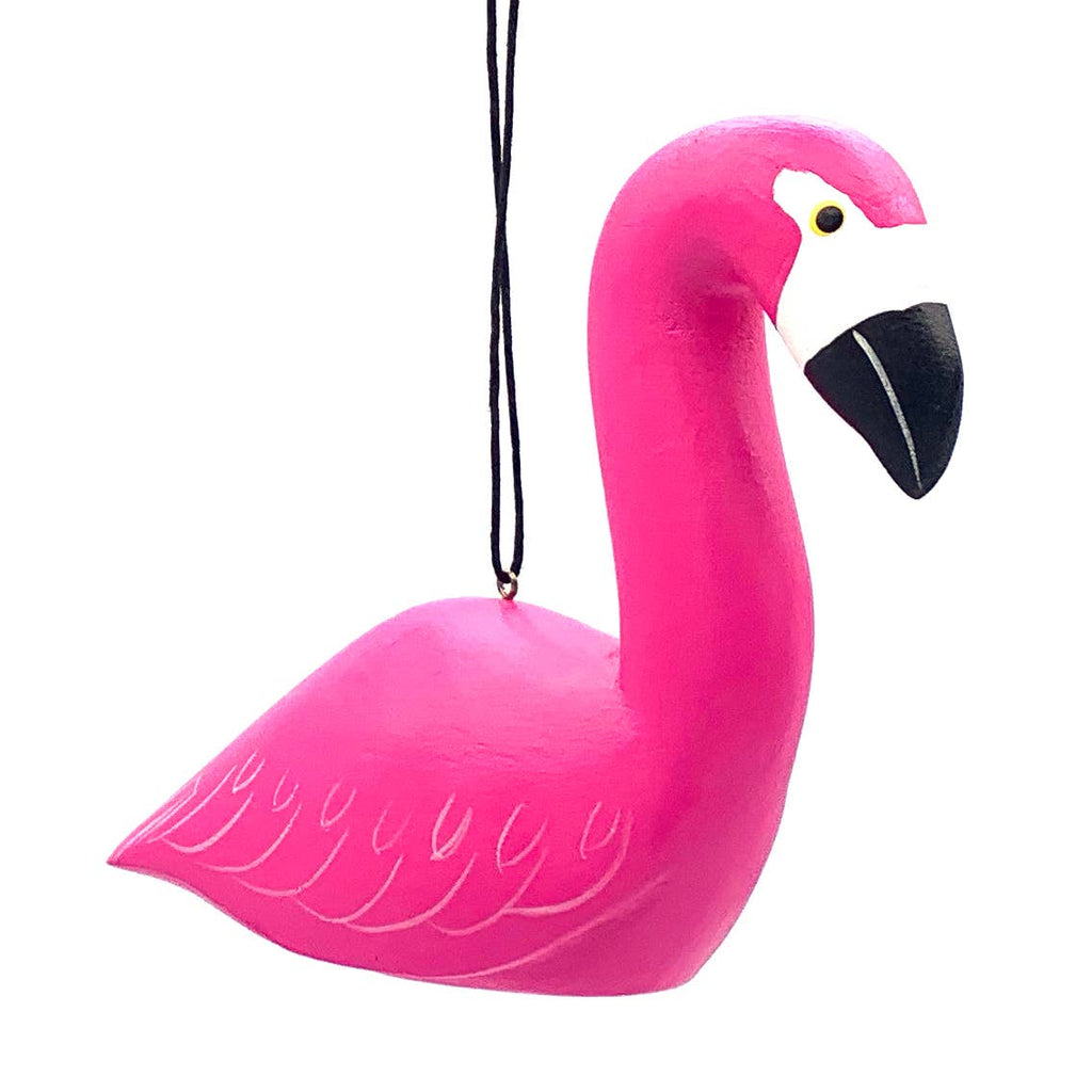 Greater Flamingo Balsa Ornament - Welljourn