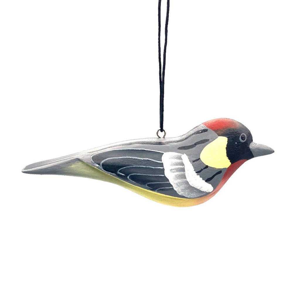 Bay-breasted Warbler Balsa Ornament - Welljourn