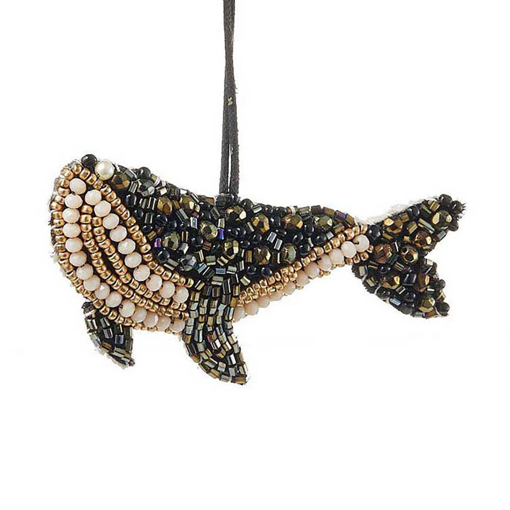 Beaded Whale Ornament - Welljourn