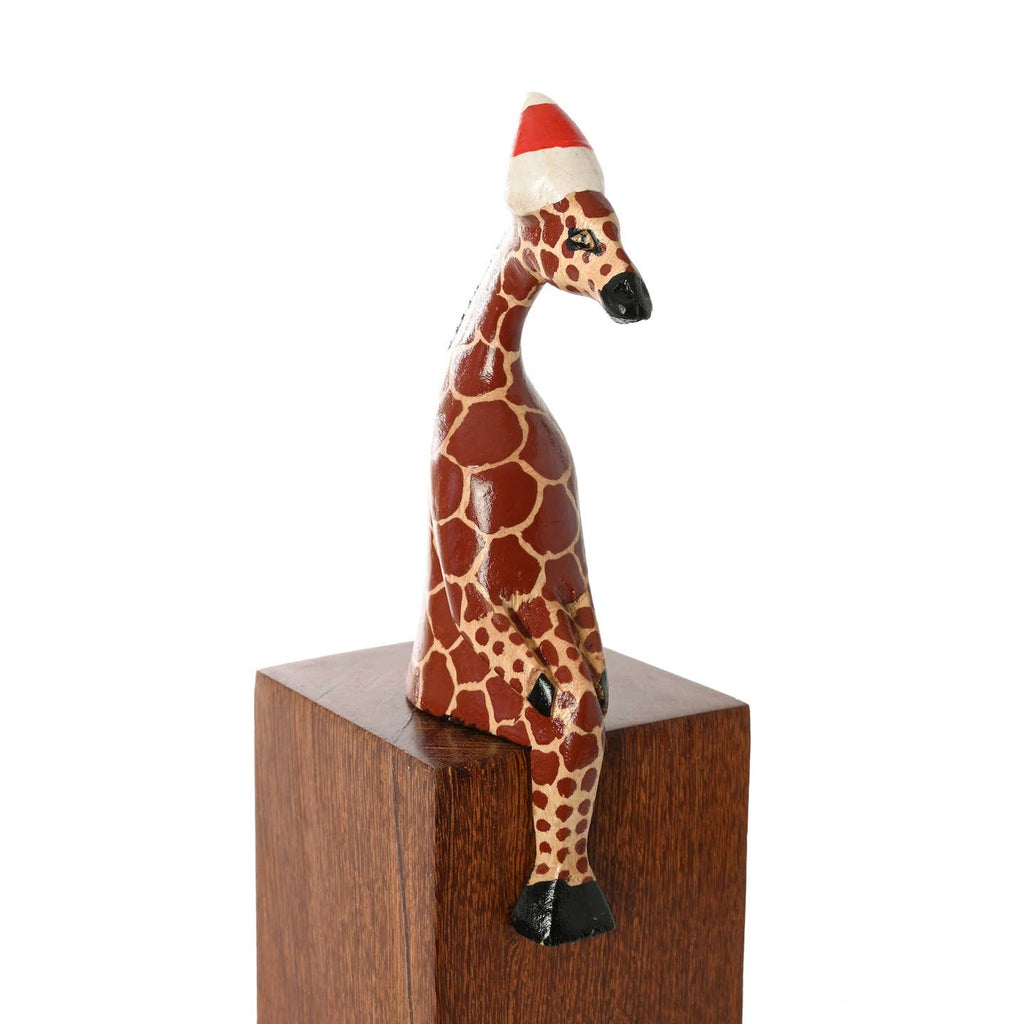 Holiday Giraffe Shelf Sitter - LIMITED EDITION! - Welljourn