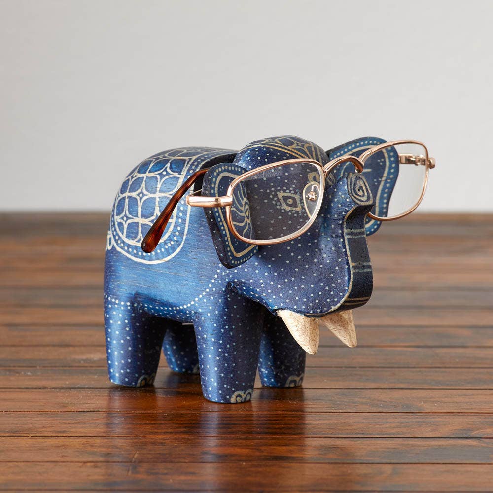 Batik Elephant Eyeglass Holder - Welljourn