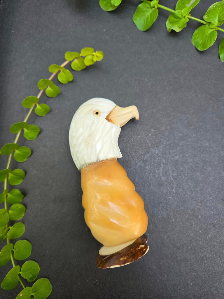 Eagle Tagua Carving - Welljourn