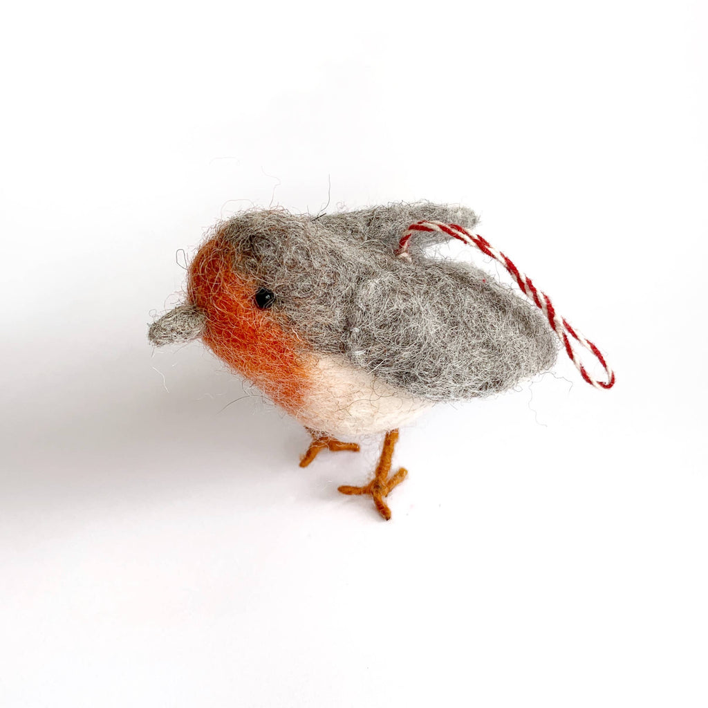 Red Robin Bird Ornament - Welljourn
