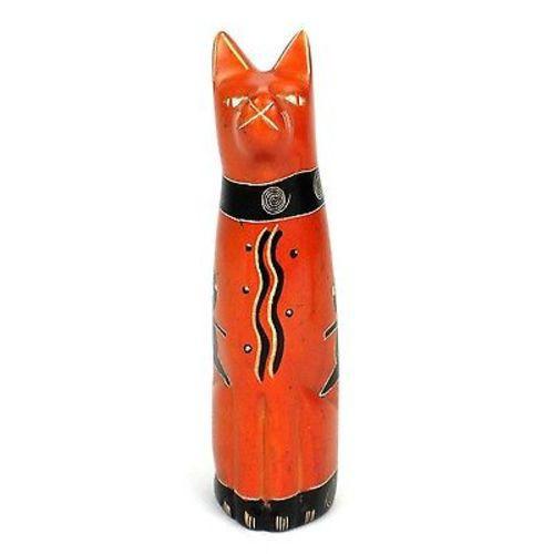 Orange Cat | Soapstone Sculpture | 5-inch - Welljourn