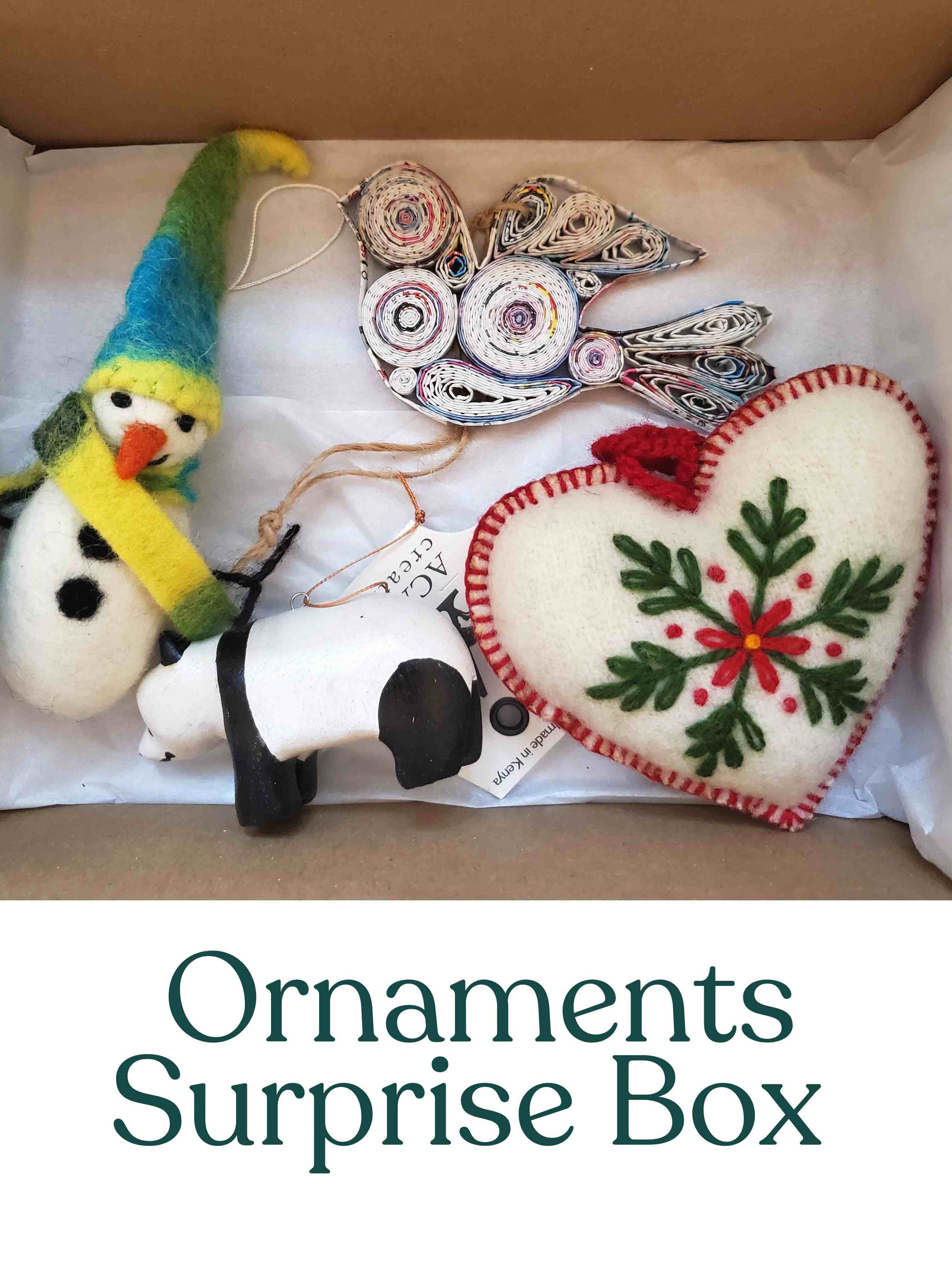 Surprise Ornament Box | 4 ornaments – Welljourn