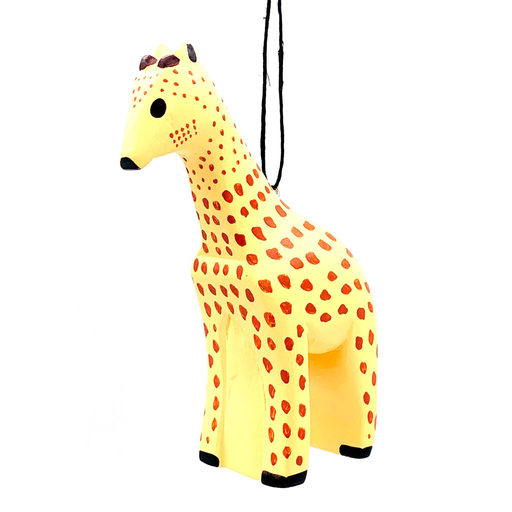 Giraffe Balsa Ornament - Welljourn