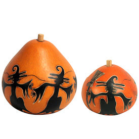 Halloween Witch Gourd Box | Large - Welljourn