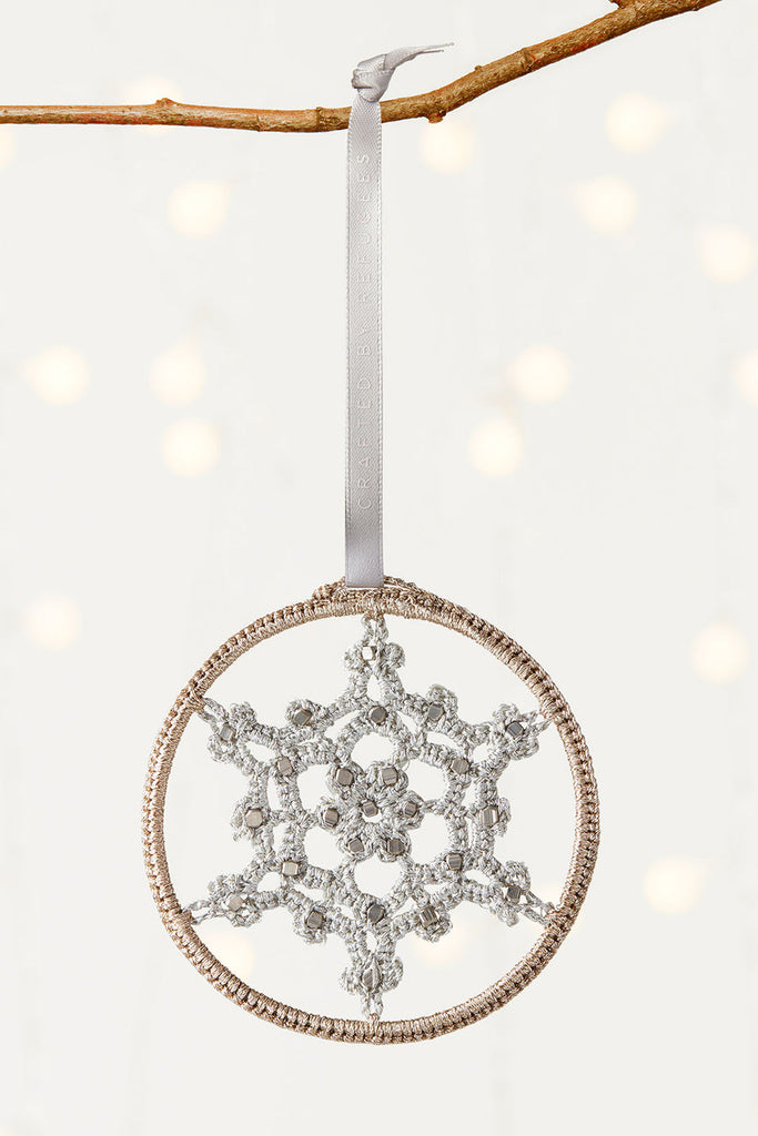 Eternal Snowflake Ornament | Made51 Refuees Collection - Welljourn