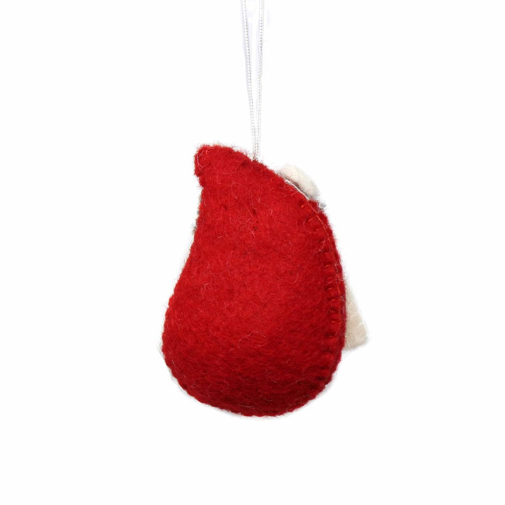 Santa Felt Christmas Tree Ornament - Welljourn