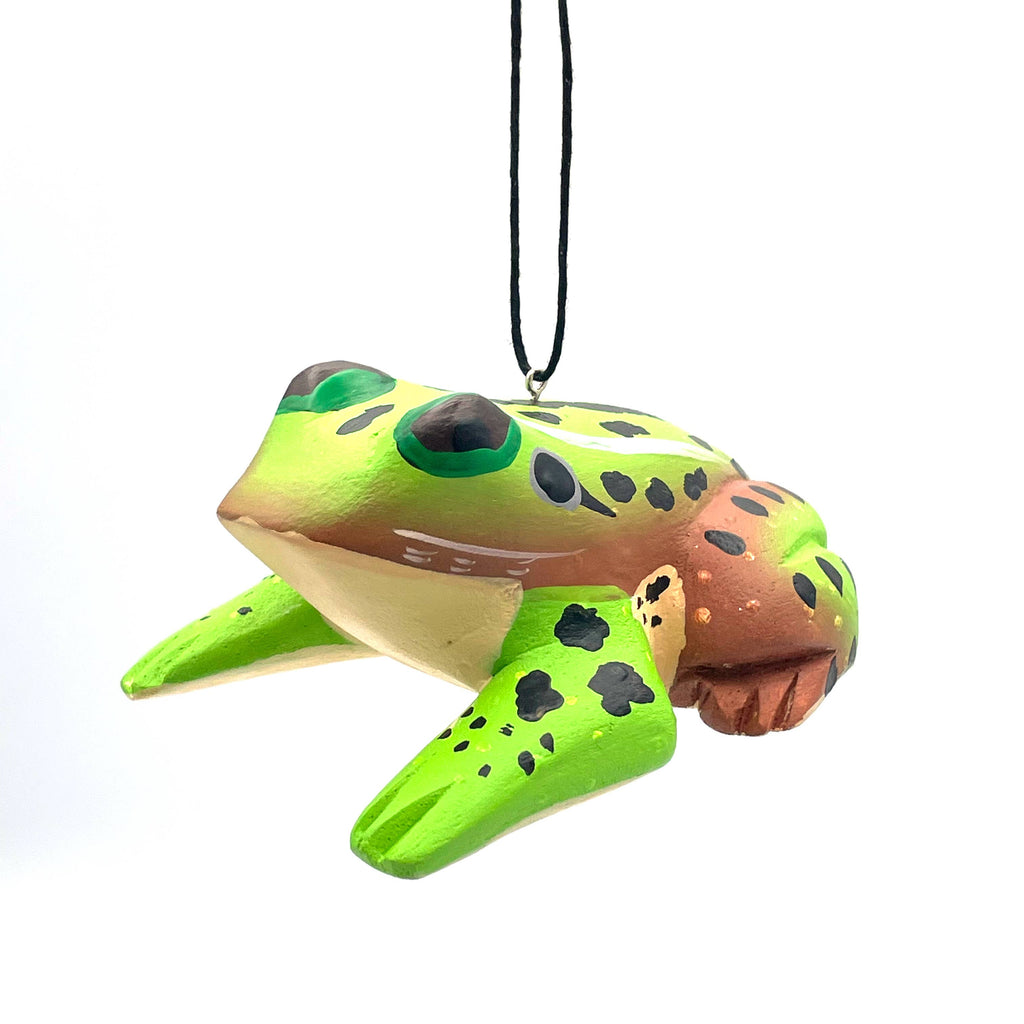 Southern Leopard Frog Balsa Ornament - Welljourn