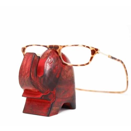 Red Elephant Eyeglass Stand - Welljourn