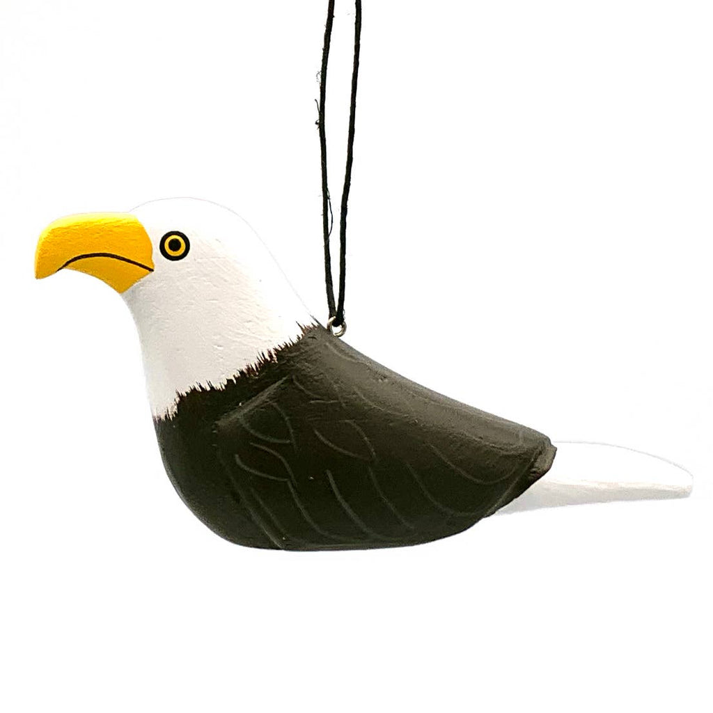 Bald Eagle Balsa Ornament - Welljourn