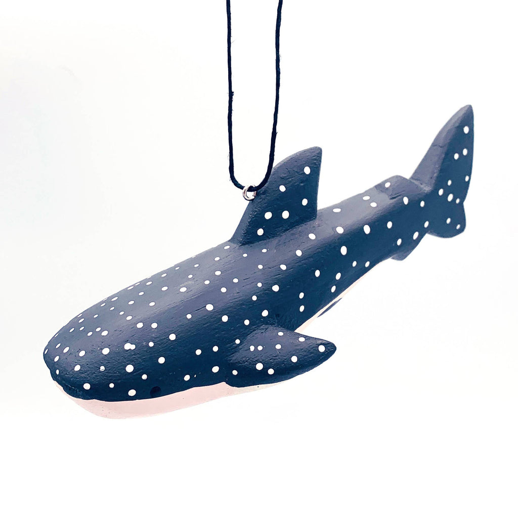 Whale Shark Balsa Ornament - Welljourn