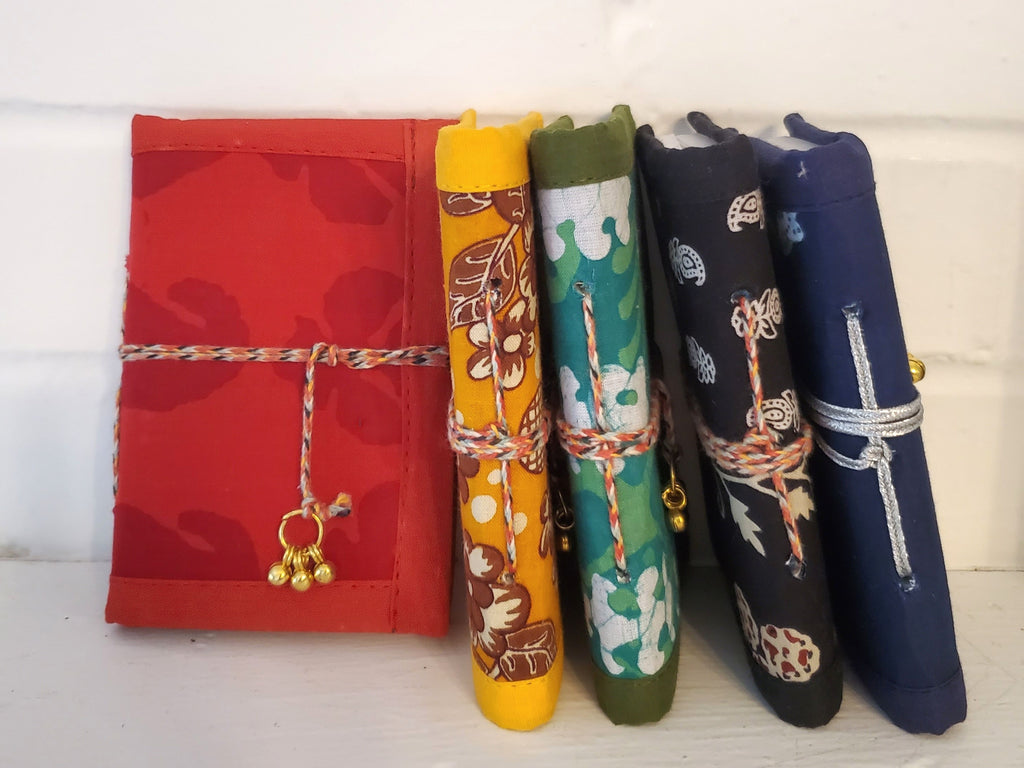Fabric Journal | Mini Notebook - Welljourn