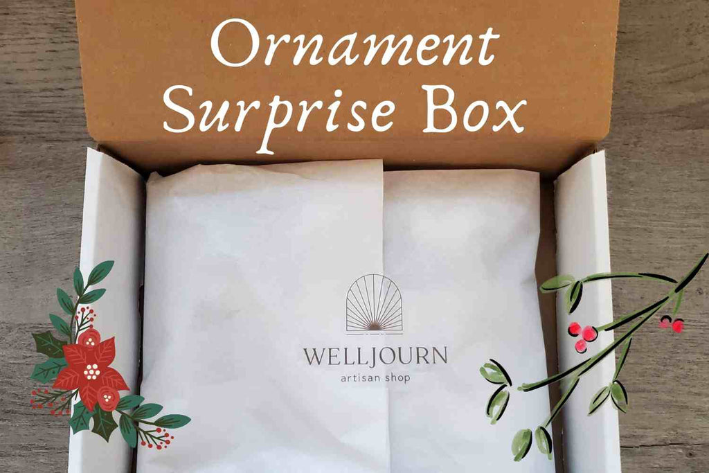 Surprise Ornament Box | 4 ornaments - Welljourn